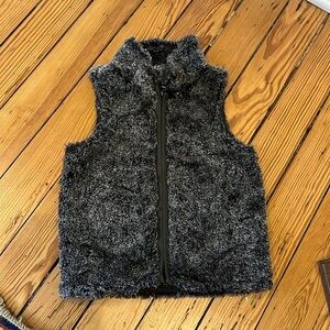 Toddler 3T fuzzy vest from The North Face